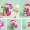 Handmade jasmine scented soy wax candle