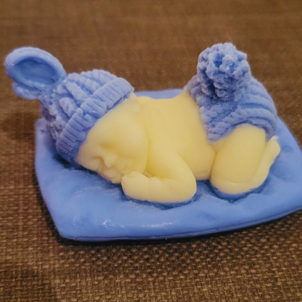 Sleeping Baby Soy Wax Candle – Baby Powder Scent